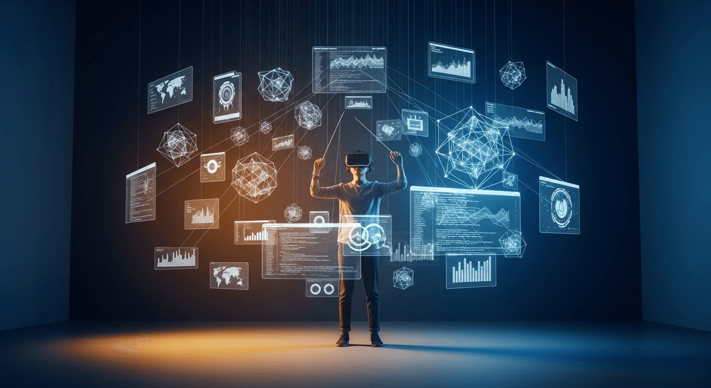 The Superhuman Stack: How Spatial Computing, AI Agents, and d/acc Converge in 2026