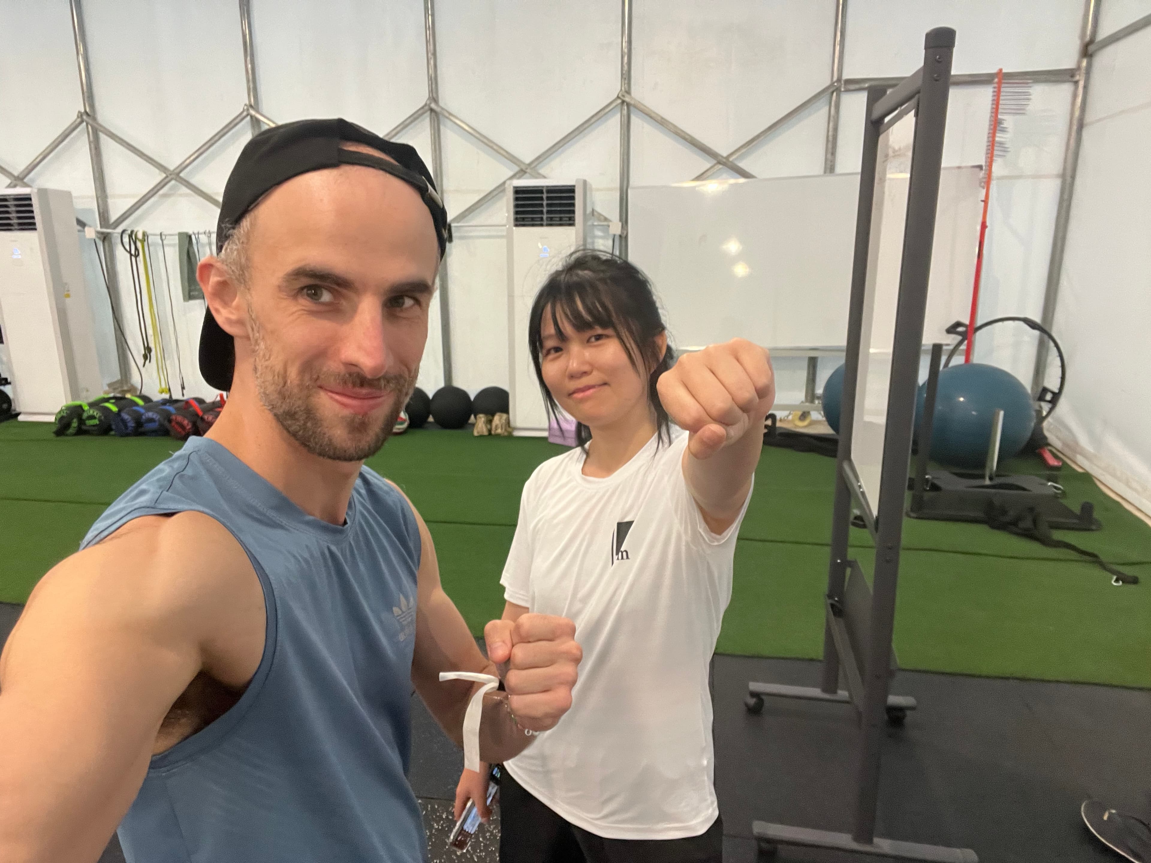 Muay Thai training session for mental resilience