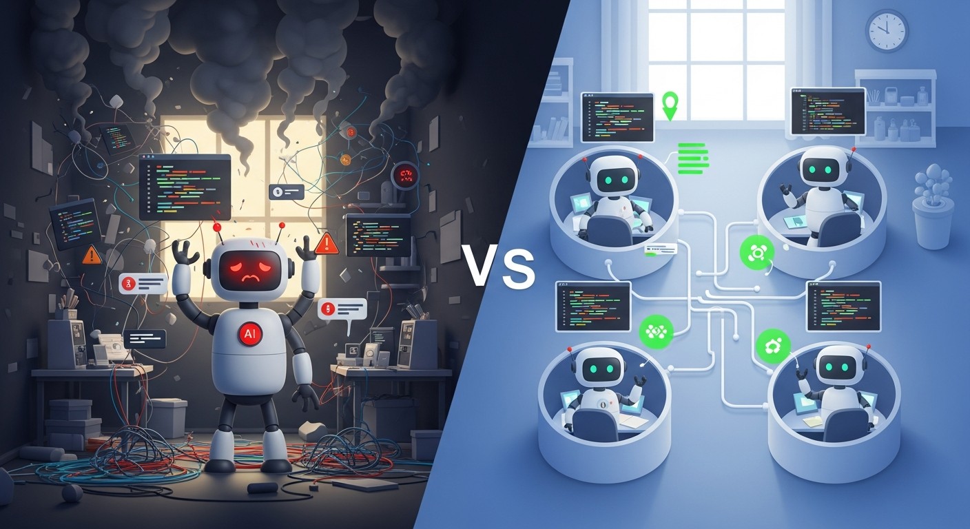 Before and After Multi-Agent