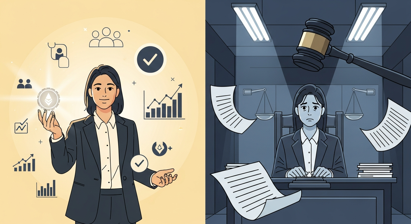 Before and After - Token Holder to Defendant