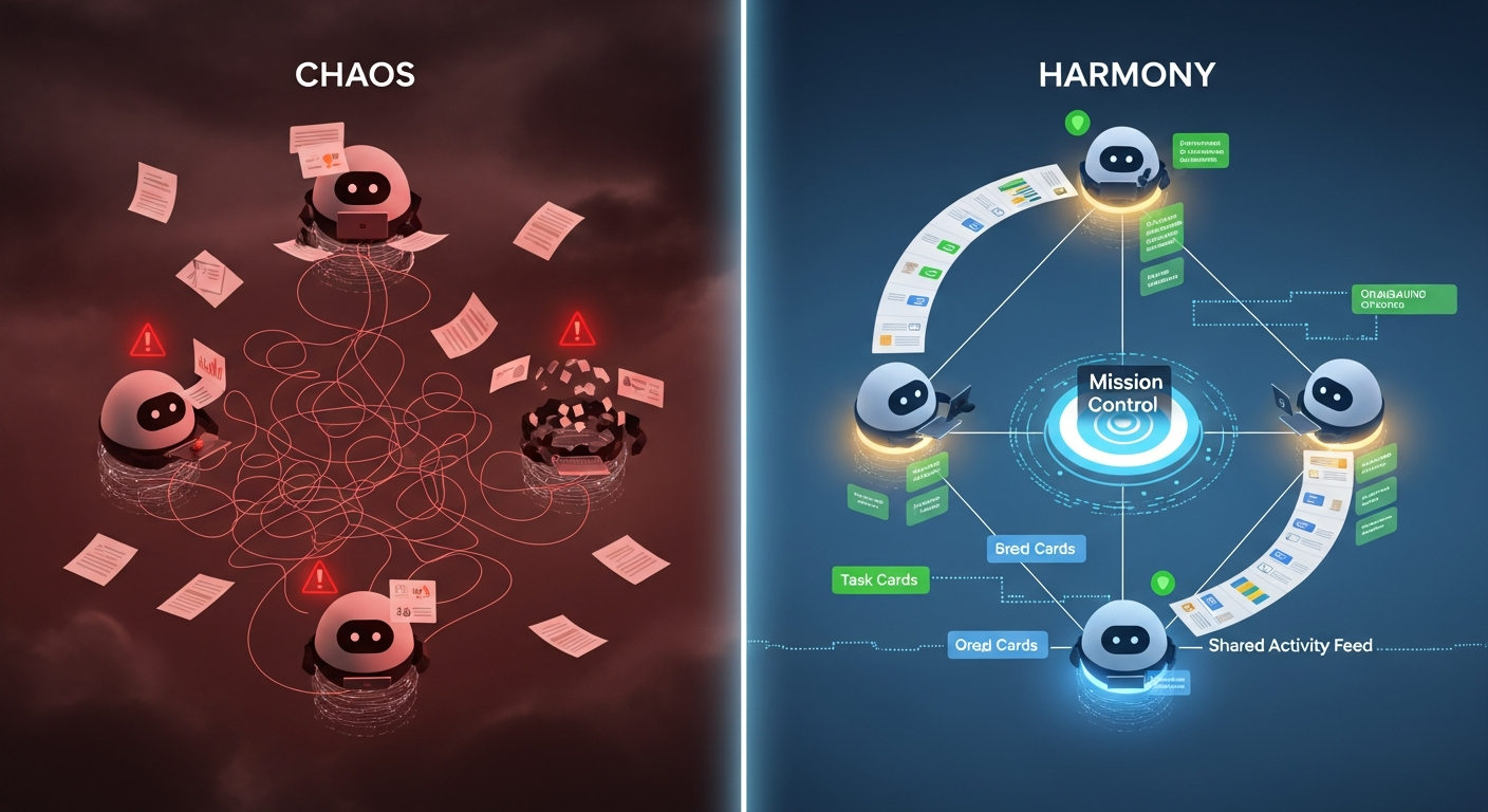 Chaos vs. Coordination