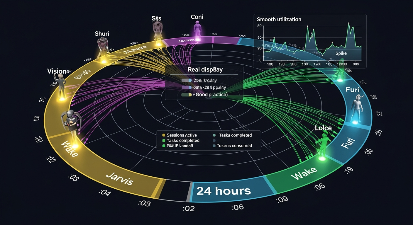 Staggered Scheduling Timeline