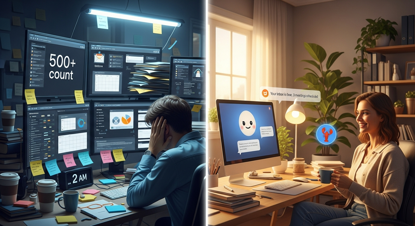 Before and After AI Agents