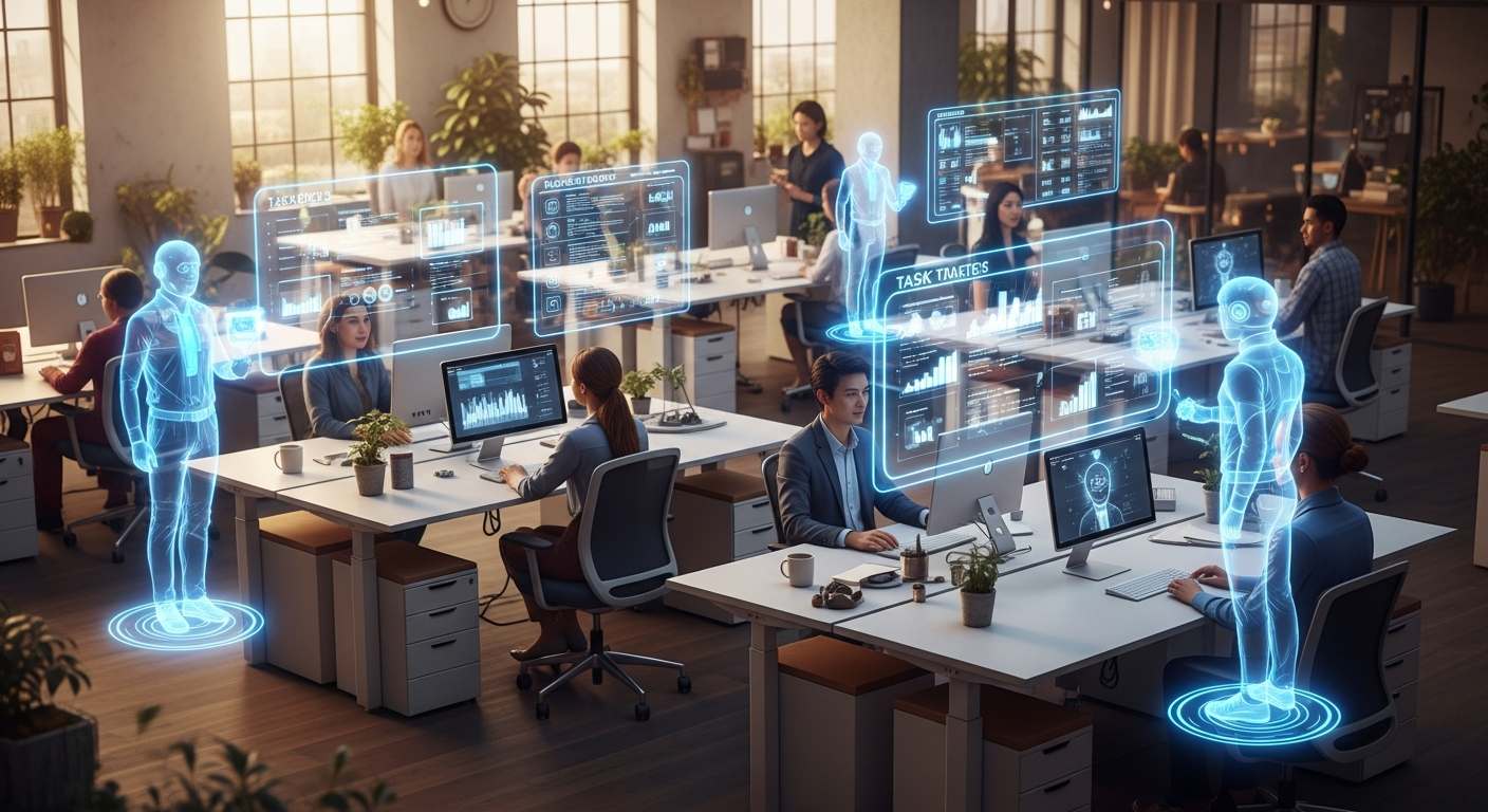 Hybrid Human-AI Workforce